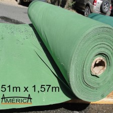 Bobina de Lona 08 Encerado Verde Claro Impermeável 51m x 1,57m = 80m²